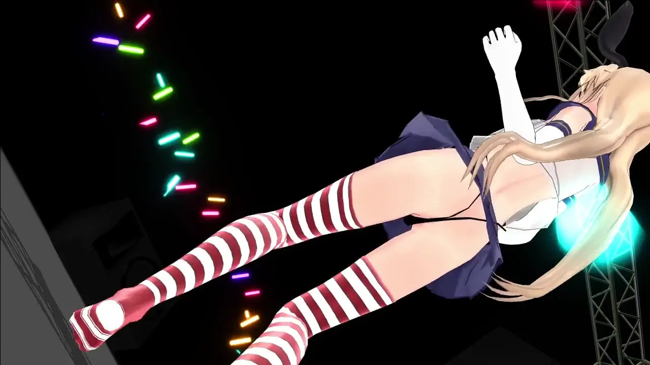 Shimakaze - Birthday [MMD R18] mikumikuJackD