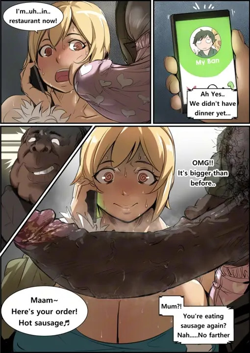 Old Sex Partner with Huge Cock (audio comic)