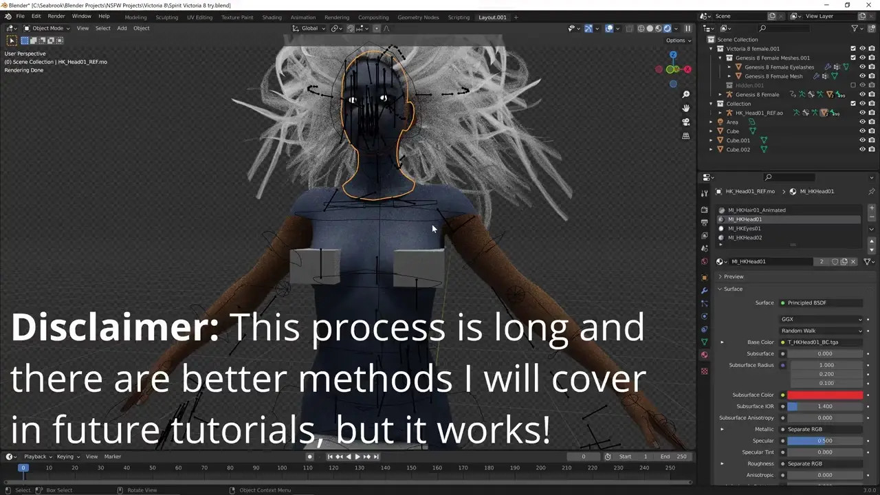 How to Make 3D Porn - How to Headhack Models in Blender - Anime Nyan