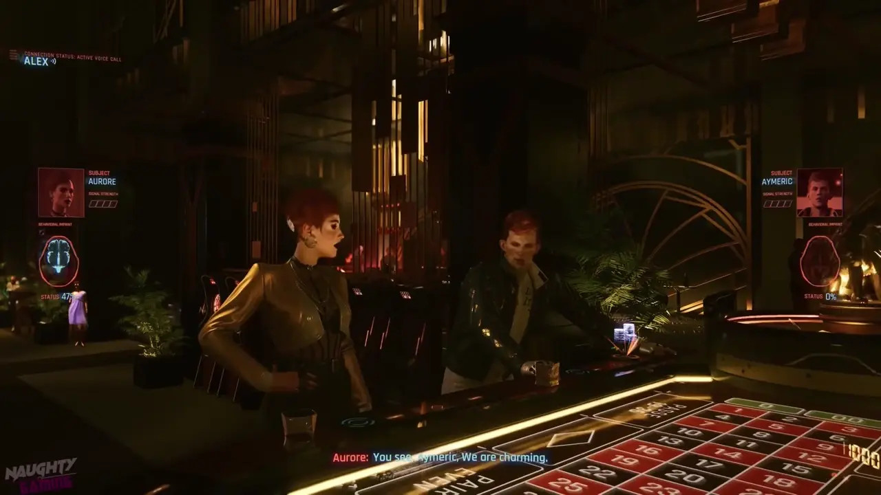 Aurore Cassel and Vincent Placing Their Bets In The Dogtown Casino [mrBlackguy]