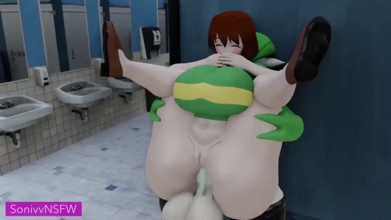 Chara's Failing Grades: Bathroom「SonivvNSFW」