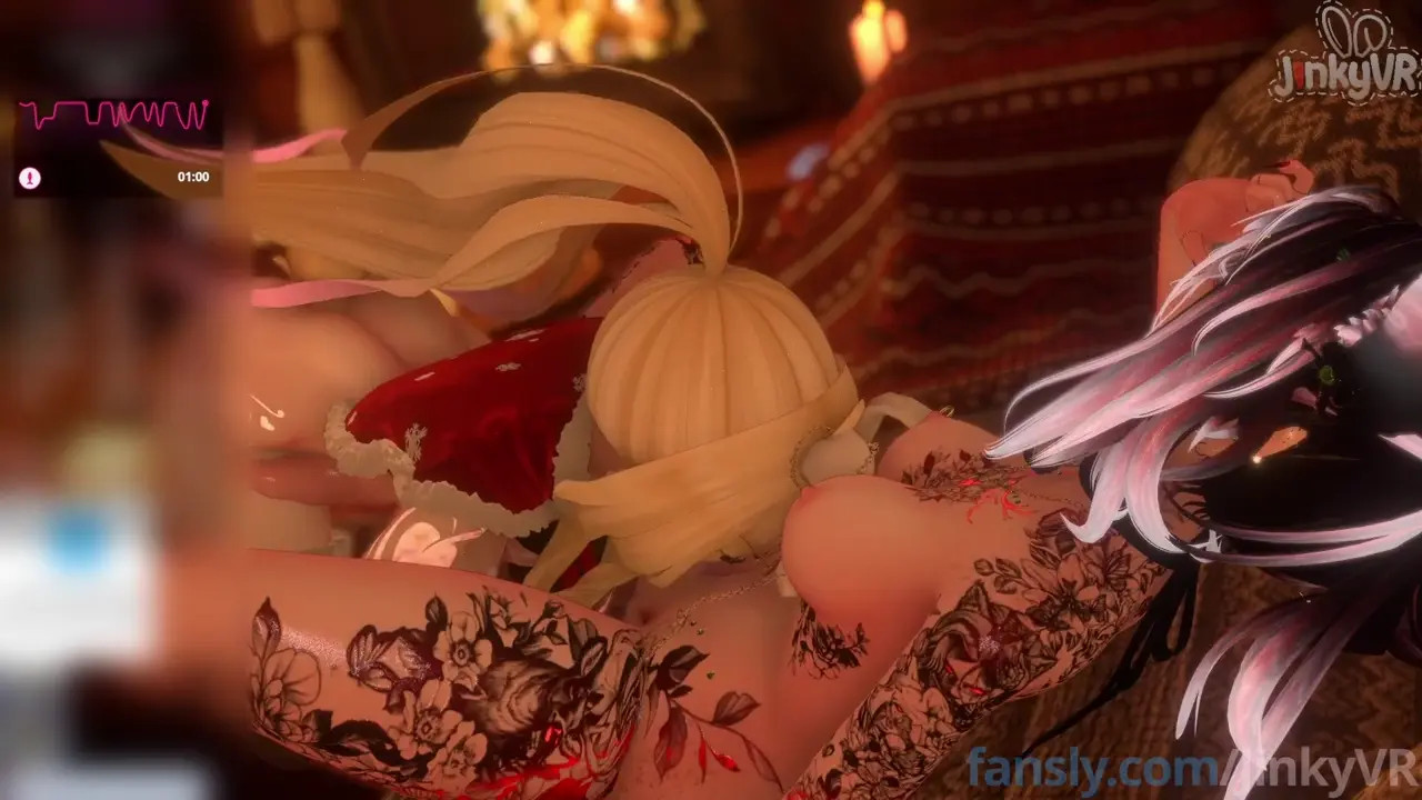 [JinkyVR] Can't get enough of sucking HanabiAero's cock~