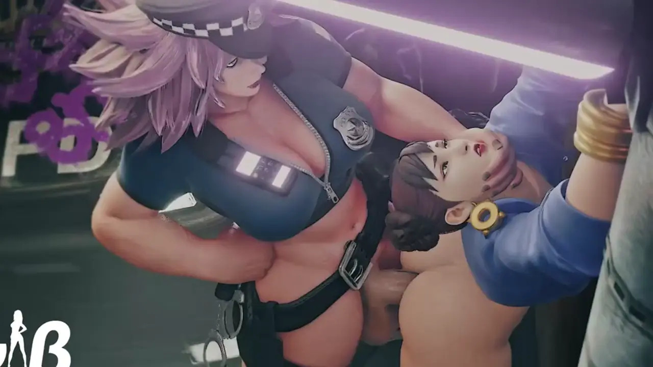 Futa Chun-Li and Chun-Li fucked by futas comp