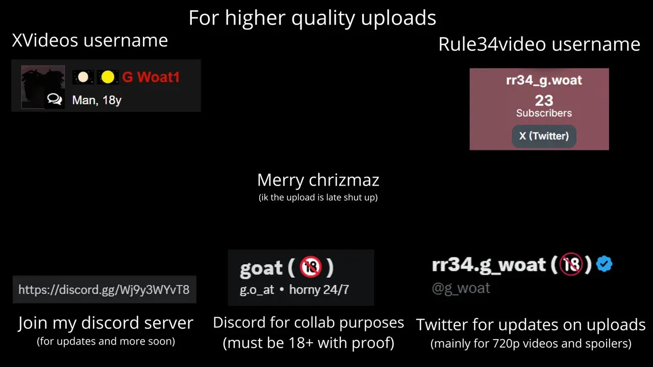 G_Woat's christmas/new years special