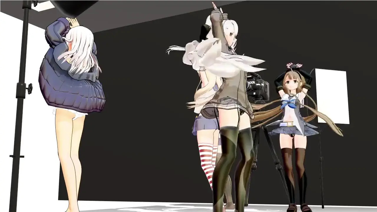 Shimakaze & Fleet Girls - Kimagure Mercy [MMD R18] mikumikuJackD