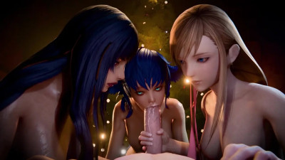 Gaia Meteion Rynne Blowjob (Nude)