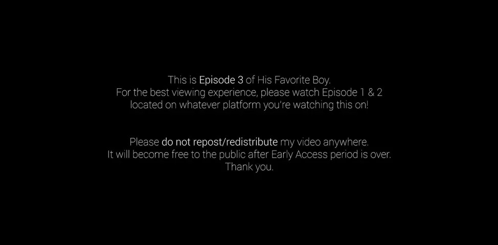 His Favorite Boy Epi. 3