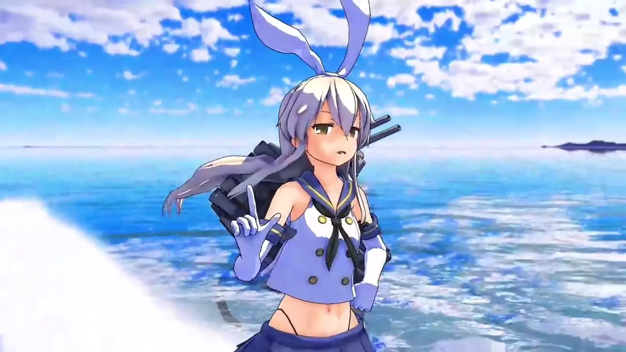 Shimakaze - Yoru Ni Kakeru [MMD R15] Kirimaru