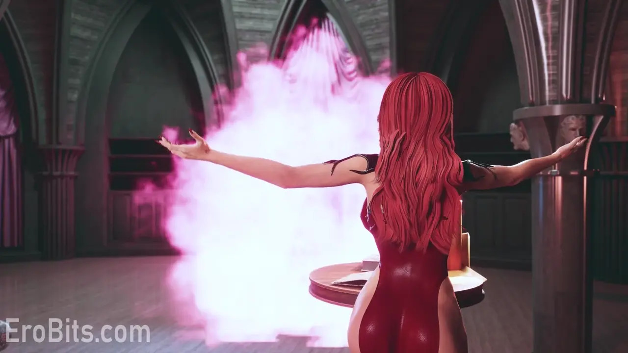 Gothic Futa. Fantasy Futanari Animation