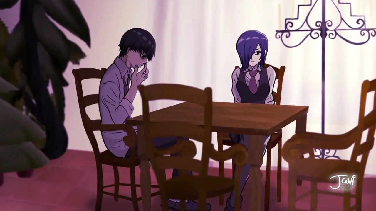 Kaneki Ken & Kirishima Touka - Tokyo Ghoul [JaviToon]