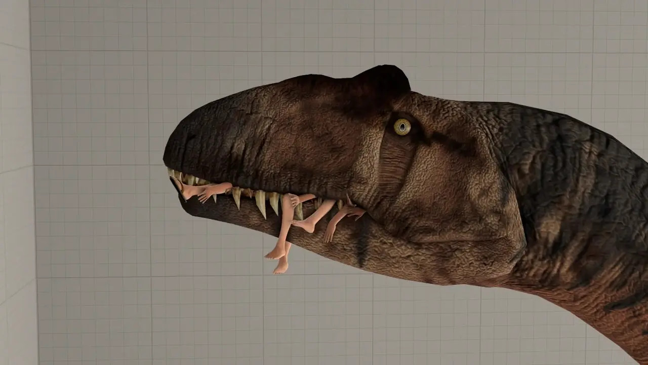 Allosaurus shallow bu thelittleboot