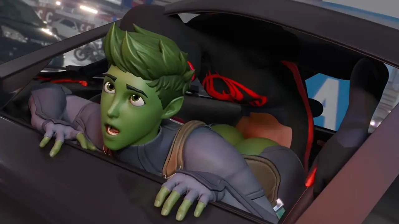 Spiderverse car sex