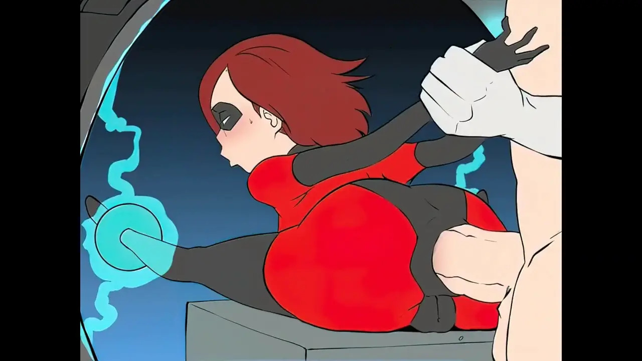 Helen Parr gets anal fucked through her outfit (Farts Edition) [Butcha-U/Eroquis]