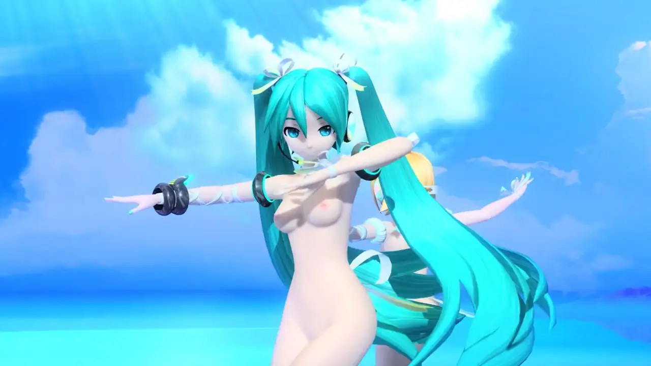 Miku & Rin Nude Dance - Promise