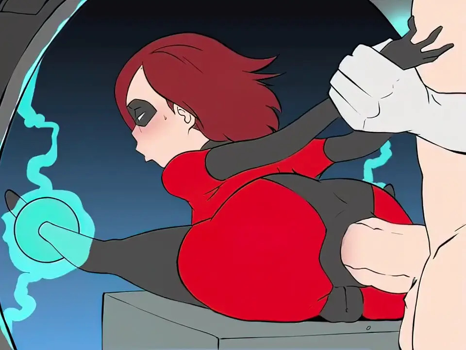 Helen Parr gets anal fucked through her outfit [Butcha-u/Eroquis]