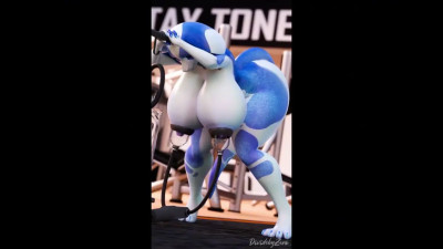 Furry milking compilation