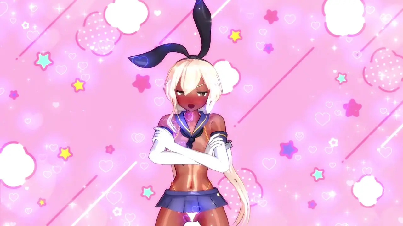 Adult Shimakaze - Onegai Darling [MMD R18] Harimau