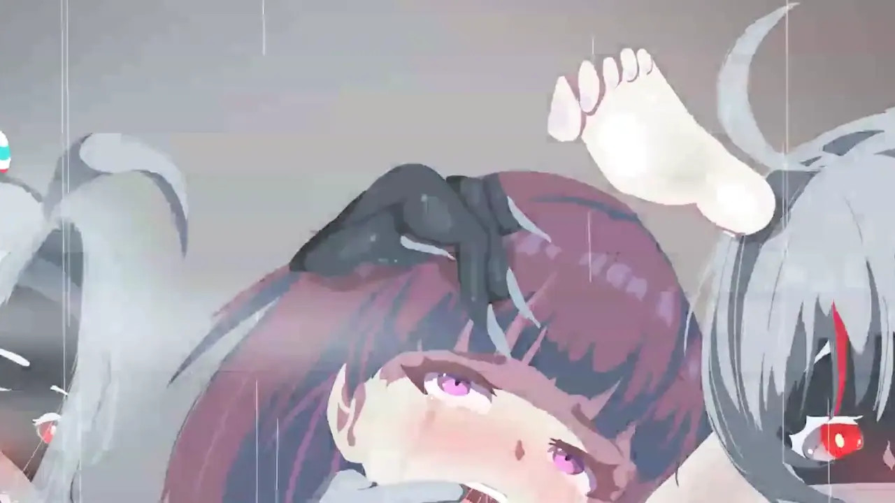 Magical girl getting corrupted by two demonized friends