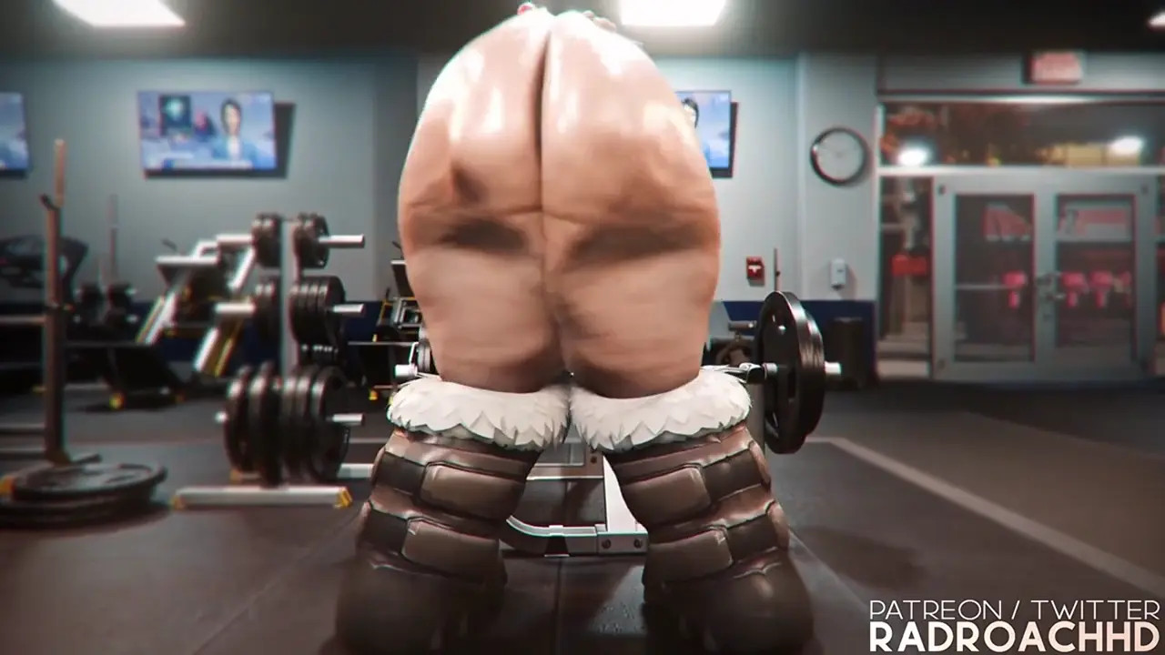 mei at the gym [RadRoachHD Y Pure_Lewd3D]