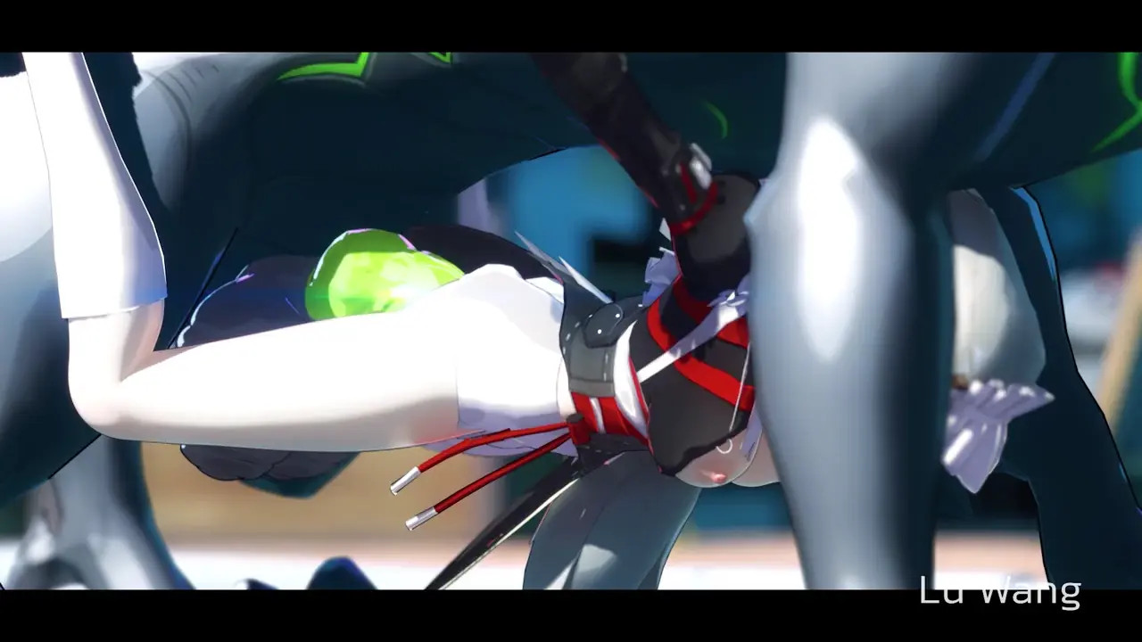 Rina Defeated [60FPS][Sound][4k]