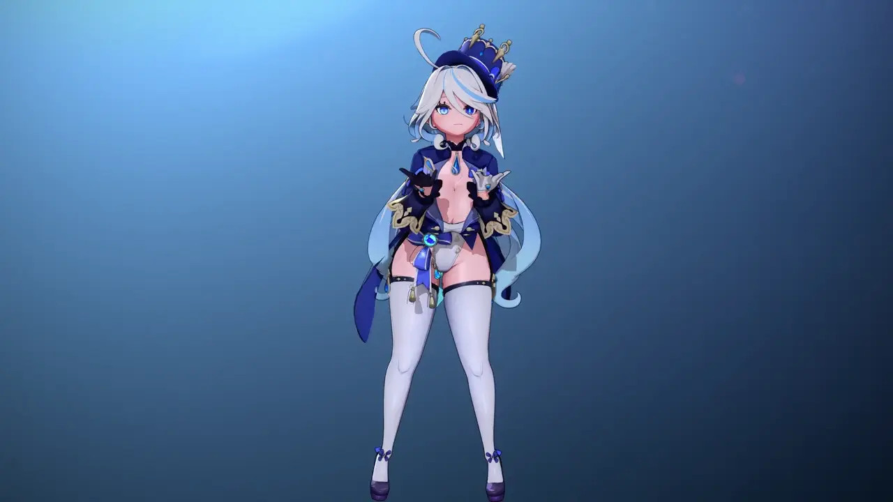 Thick Furina Dance (4K) [Nimure_HD]