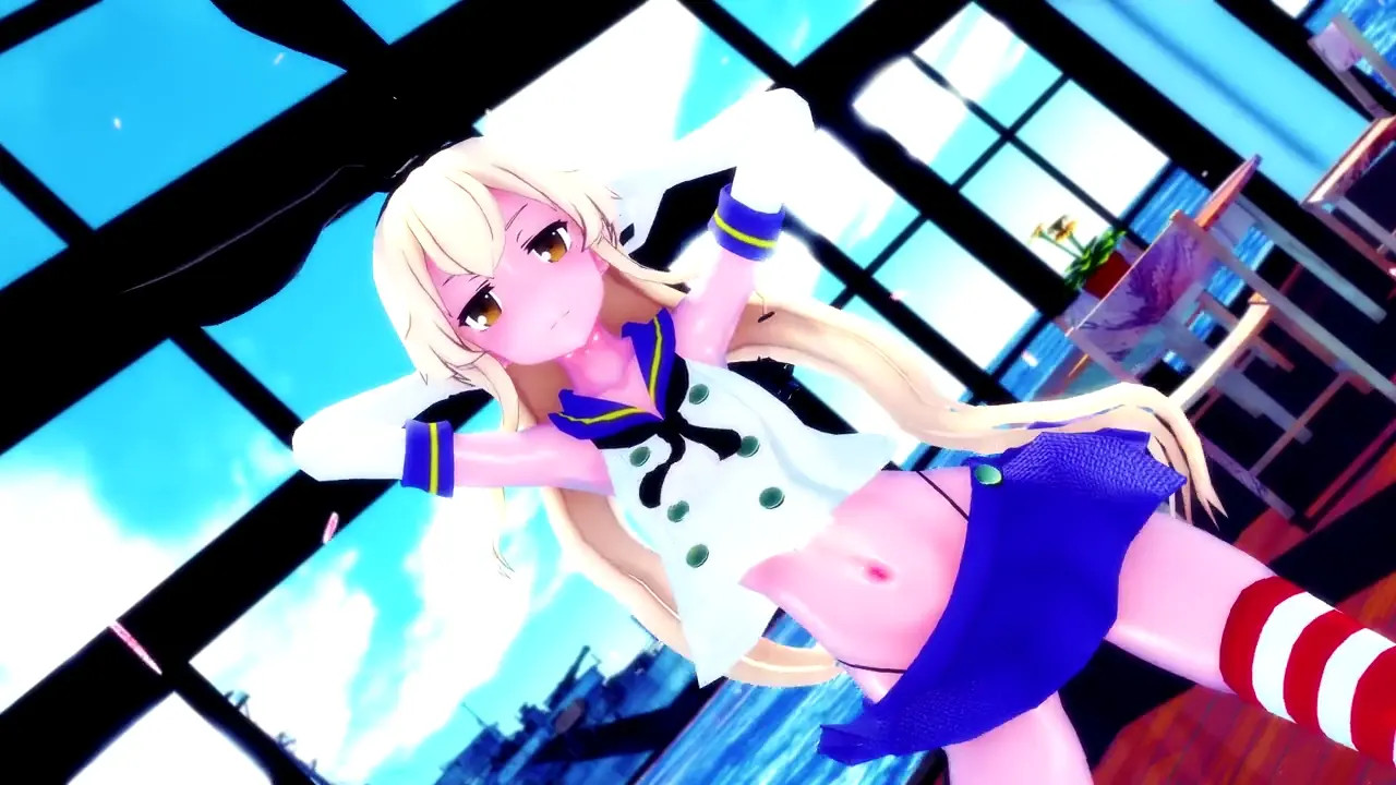 Shimakaze - Shake It [MMD R15] Hamselvish