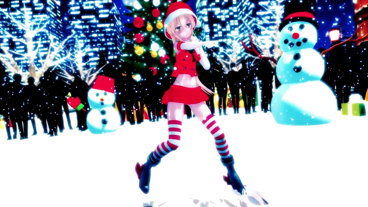 Shimakaze - Star Night Snow [MMD R15] Hamselvish