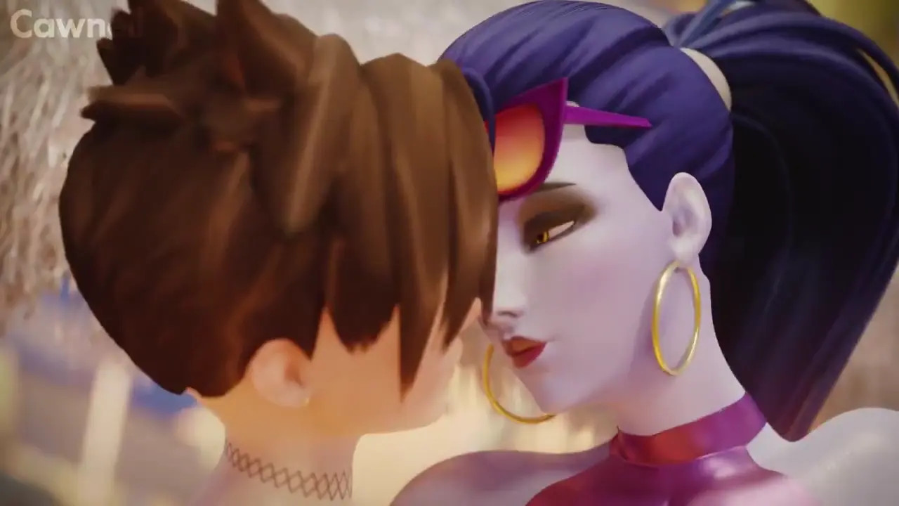 Tracer and Widowmaker beach sex