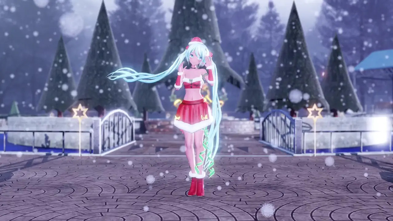 [4kmmd]Miku Suki Yuki Mazi-Magic Naked ver