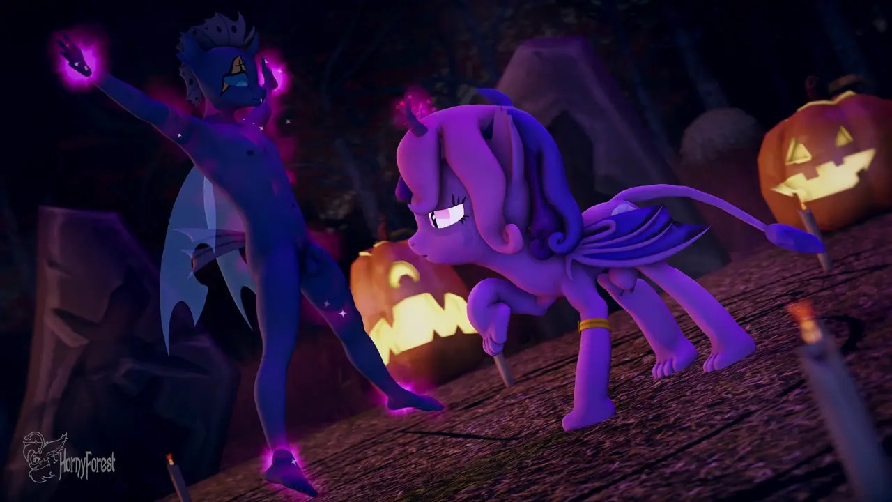 (HornyForest)Pact with a demon animation