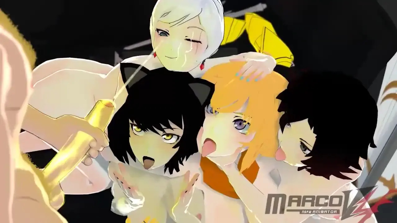 Painting with Team RWBYJ [MarcoV4]