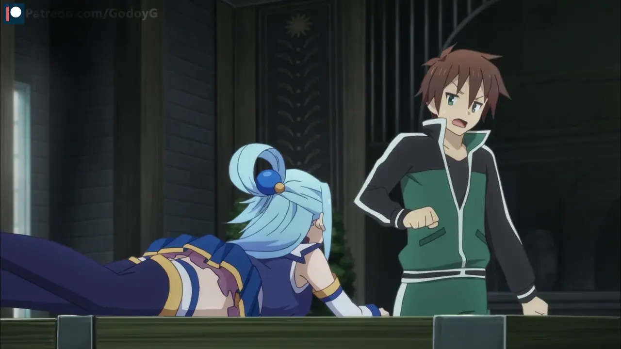 Famous Aqua gif but in video