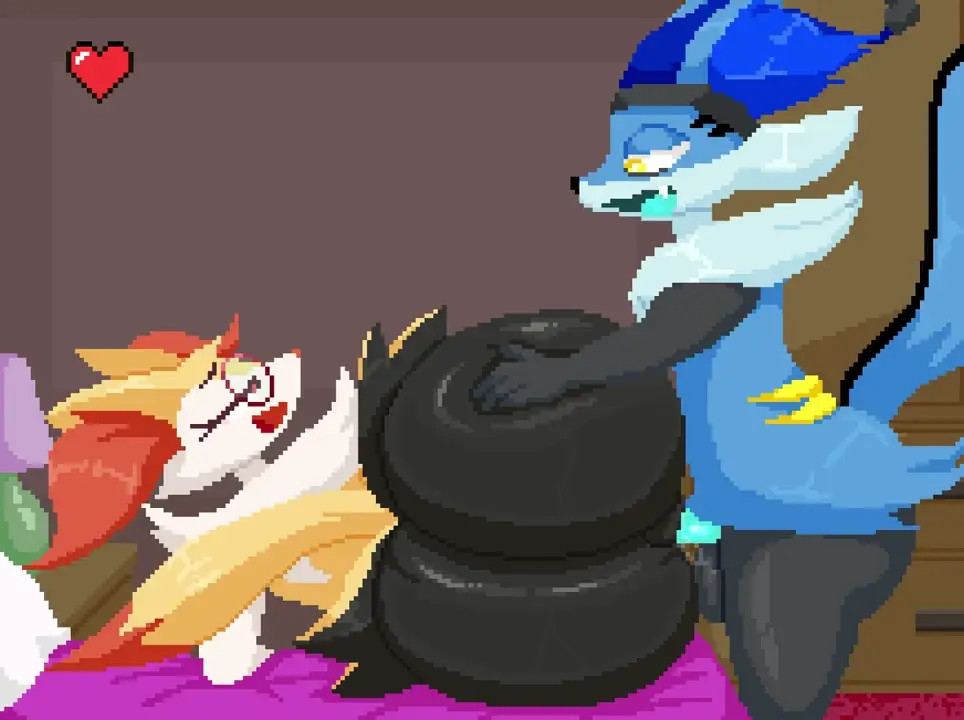 Karter Giving Braixen Some Company