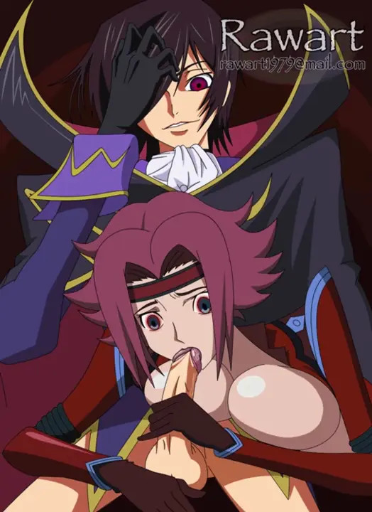 Lelouch tests his Geass