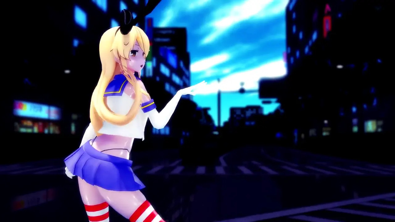 Shimakaze - PLAY [MMD R15] Hamselvish