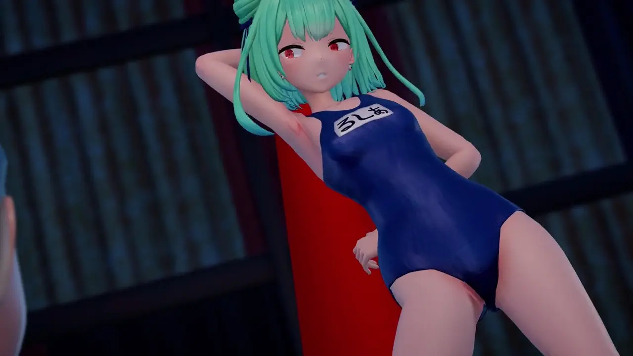 [4kmmd]Uruha Rushia Mafumafu Twist Dance