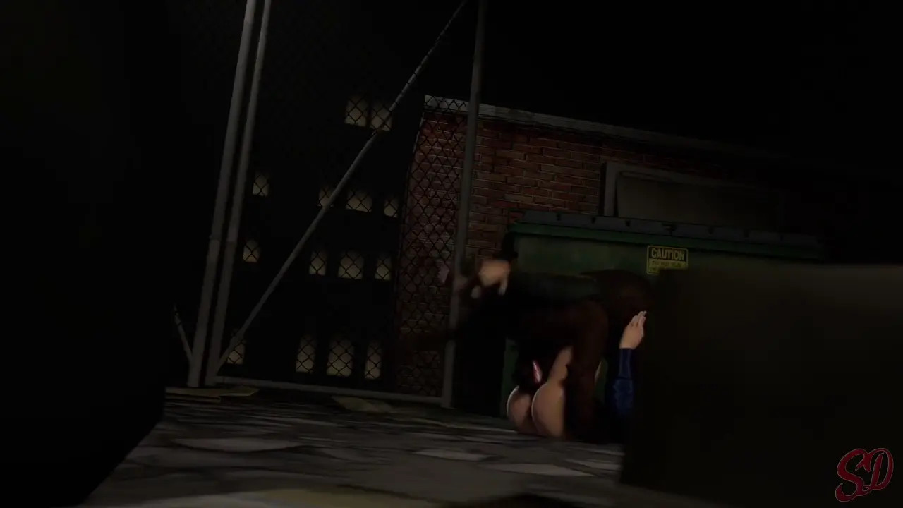 Helena fucked by dog in alley [sumthindifrnt]