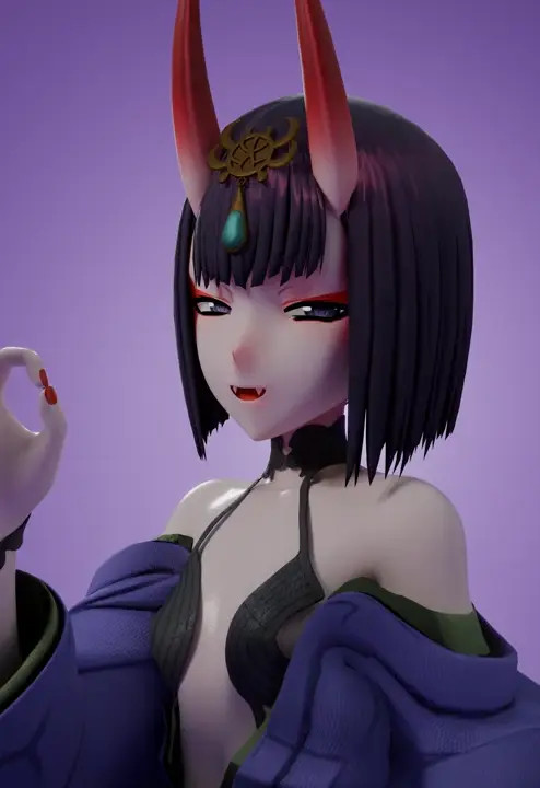 Shuten Blowjob Remake [DKClaude3D]