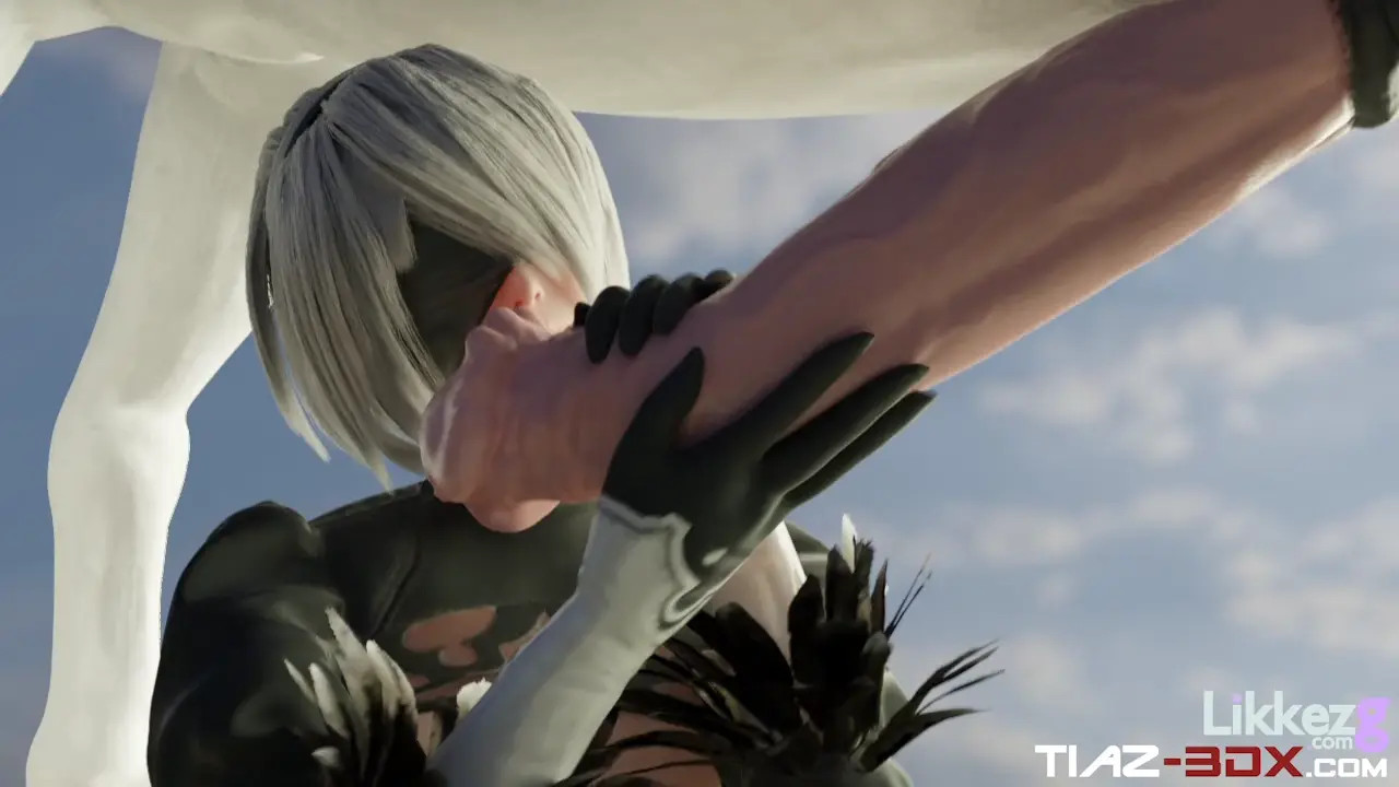 2B plays with her horse