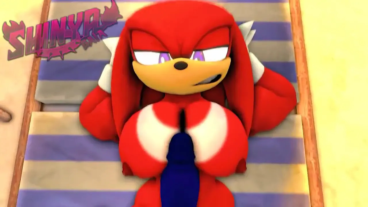 Knuckles titty fuck
