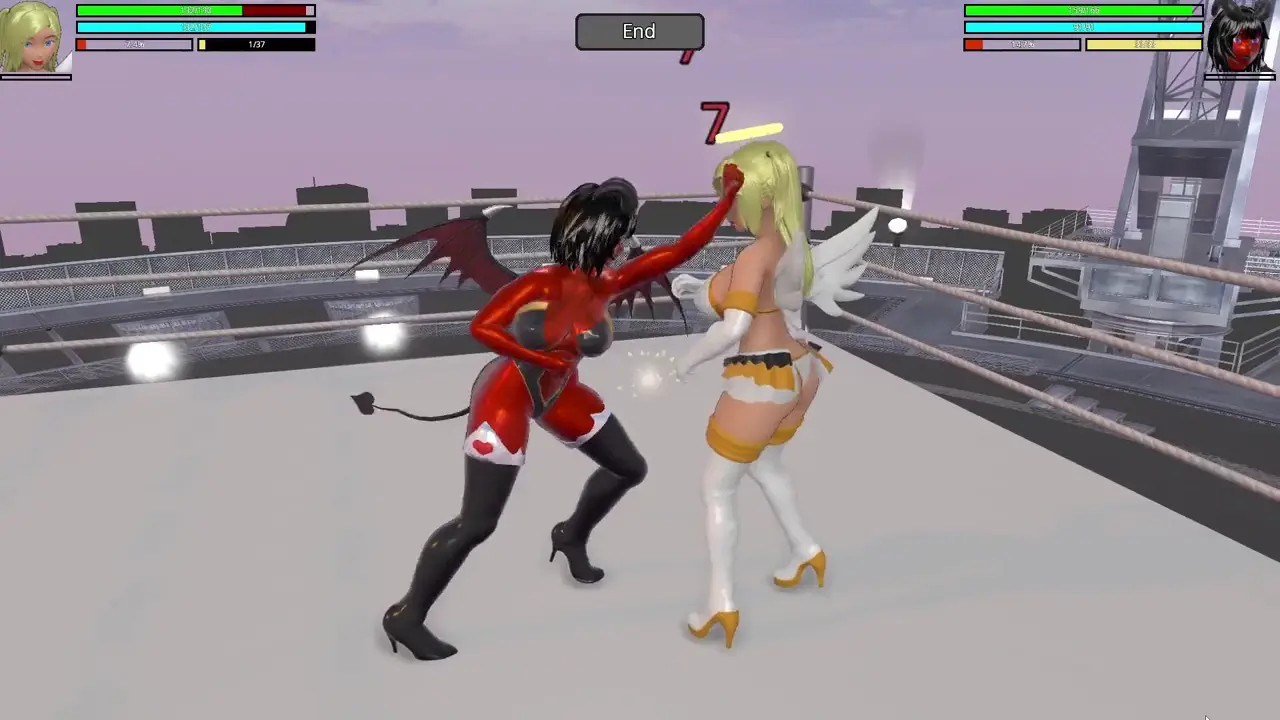 Gwen vs Roxy: Heroine Rumble 2