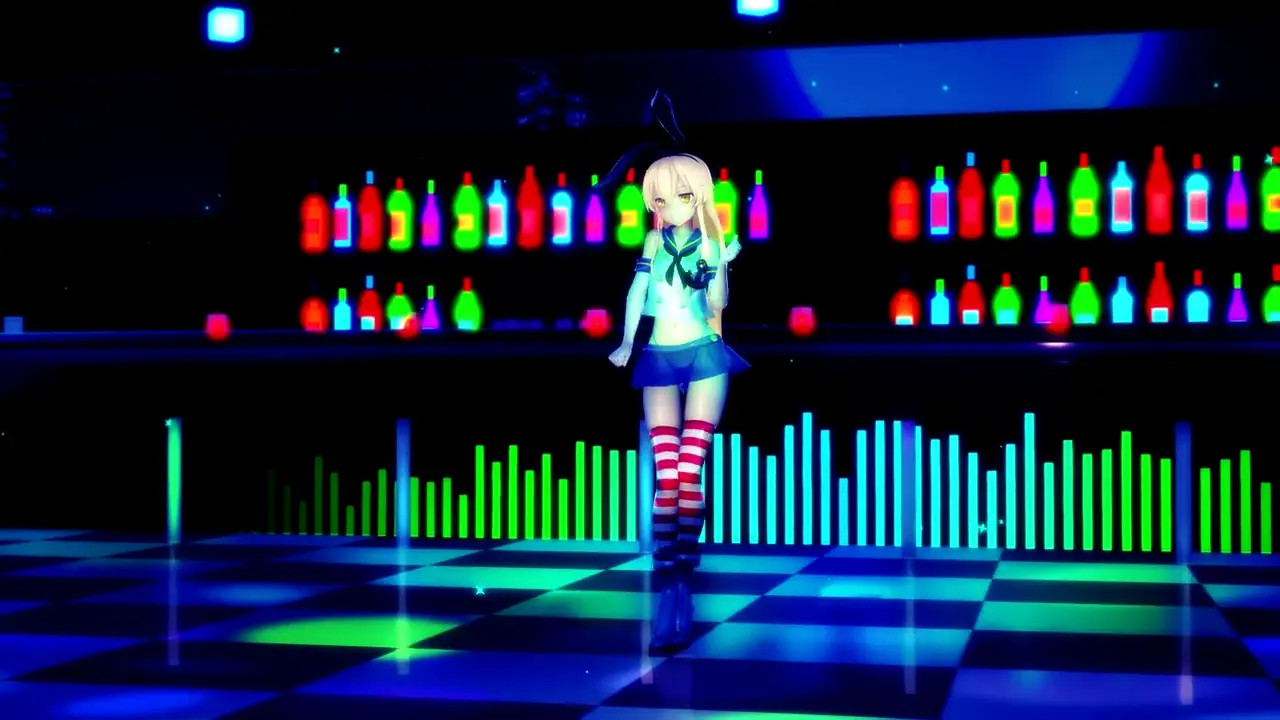 Shimakaze - A (Japanese Ver.) [MMD R15] Hamselvish