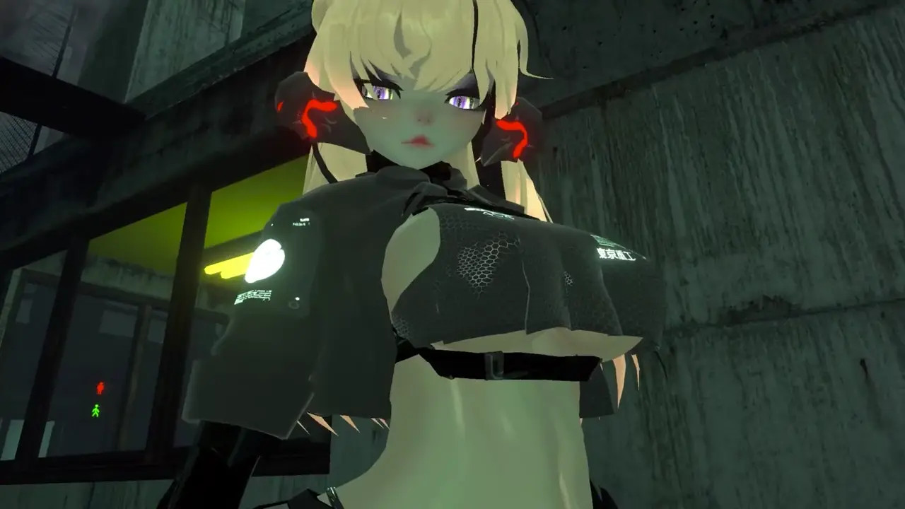 VRCHAT Cyber Queen Facesitting