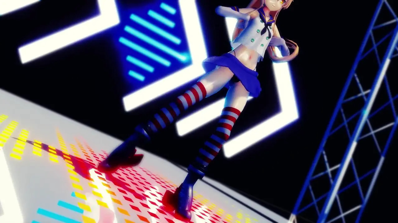Shimakaze - Hmph [MMD R15] Hamselvish