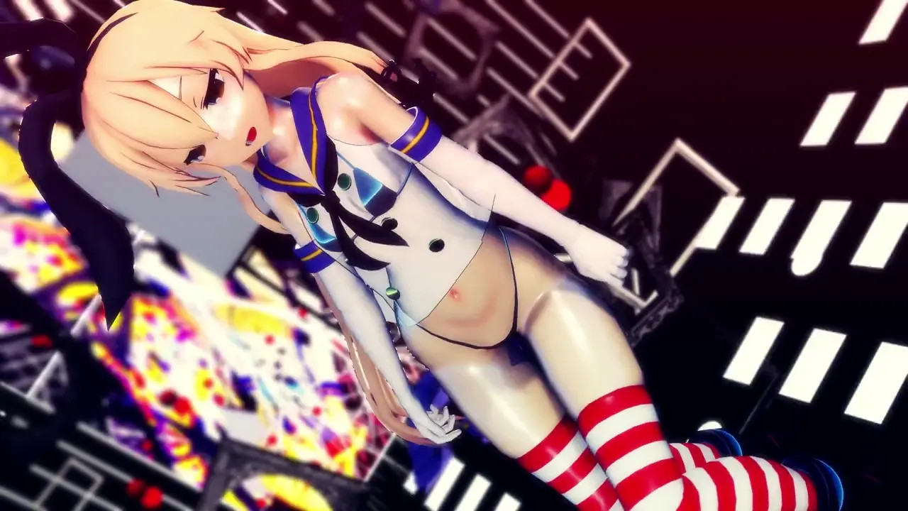 Shimakaze - ILLELLA [MMD R15] Hamselvish