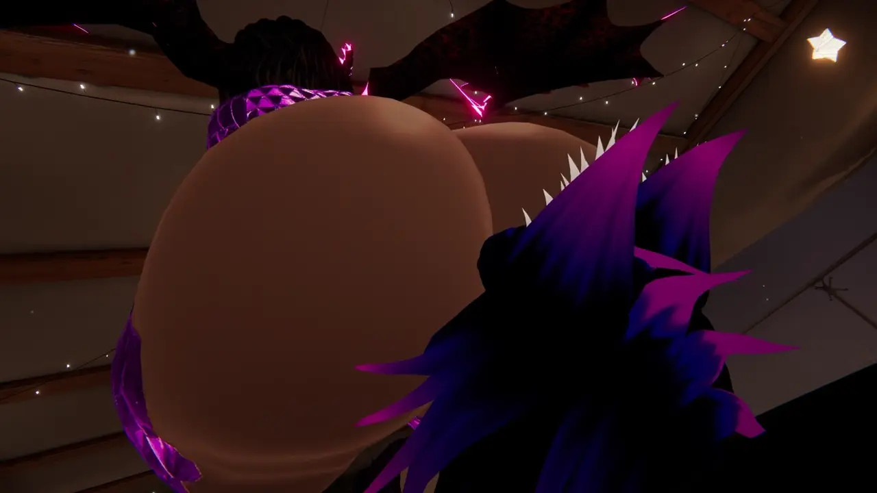 VRCHAT Dragoness Cassandra Facesitting