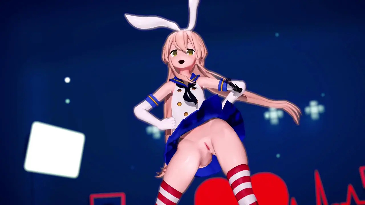 Shimakaze - Bass Knight [MMD R18] GenesisMMD