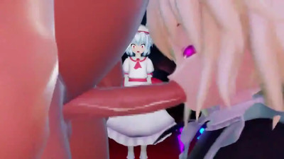 Flandre maid deepthroat training pt2