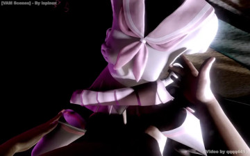 Ghost/Invisible/Livingclothes - having sex with invisible girl