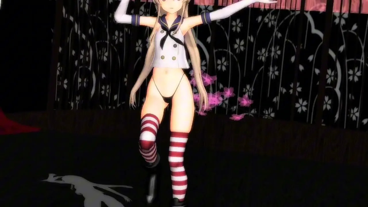 Shimakaze - Girls [MMD R18] Mochi